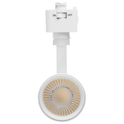 Track Head Nuvo TH5001 10 Watt LED Track Head - 36 Degree Beam Spread - J-Style Track - 5 CCT Selectable - Matte White Finish - J-Style Nuvo