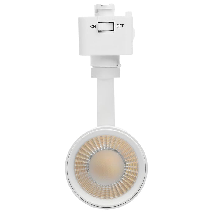 Track Head Nuvo TH5001 10 Watt LED Track Head - 36 Degree Beam Spread - J-Style Track - 5 CCT Selectable - Matte White Finish - J-Style Nuvo