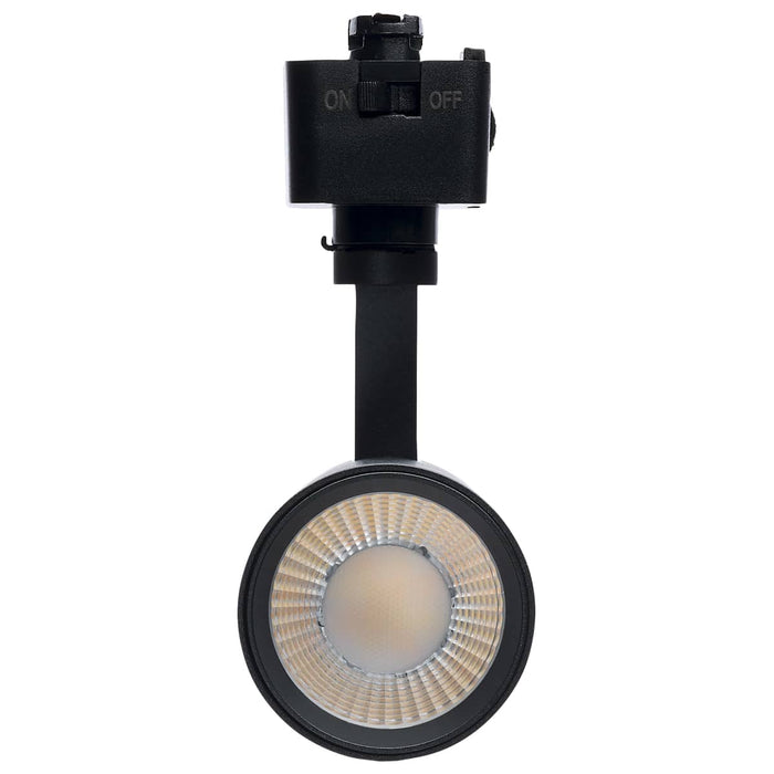 Track Head Nuvo TH5002 10 Watt LED Track Head - 36 Degree Beam Spread - J-Style Track - 5 CCT Selectable - Matte Black Finish - J-Style Nuvo