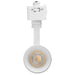 Track Head Nuvo TH5003 10 Watt LED Track Head - 48 Degree Beam Spread - J-Style Track - 5 CCT Selectable - Matte White Finish - J-Style Nuvo