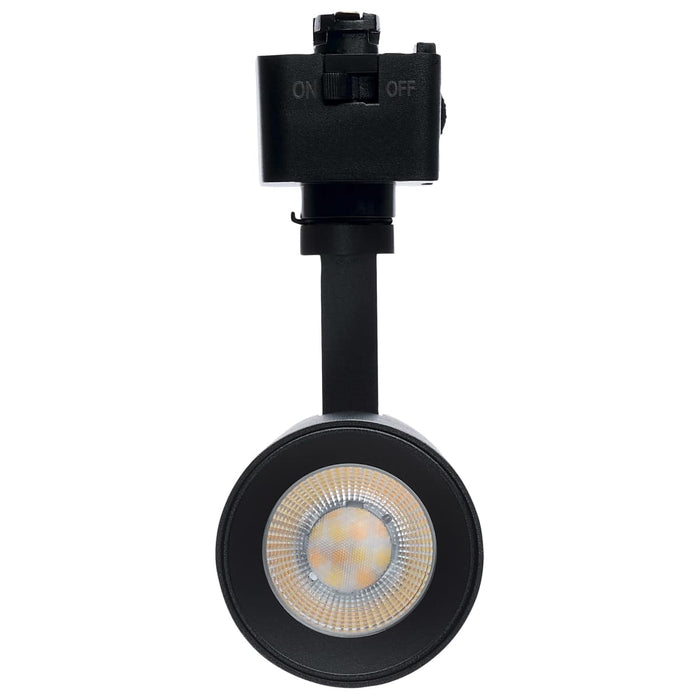 Track Head Nuvo TH5004 10 Watt LED Track Head - 48 Degree Beam Spread - J-Style Track - 5 CCT Selectable - Matte Black Finish - J-Style Nuvo