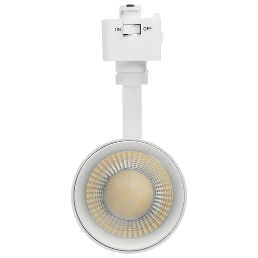 Track Head Nuvo TH5011 20 Watt LED Track Head - 36 Degree Beam Spread - J-Style Track - 5 CCT Selectable - Matte White Finish - J-Style Nuvo
