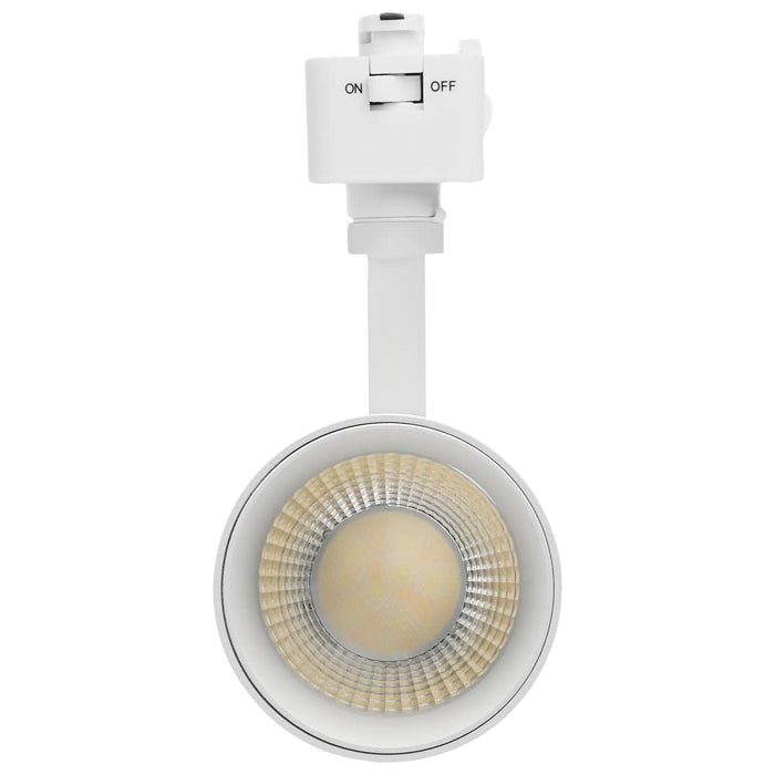 Track Head Nuvo TH5011 20 Watt LED Track Head - 36 Degree Beam Spread - J-Style Track - 5 CCT Selectable - Matte White Finish - J-Style Nuvo
