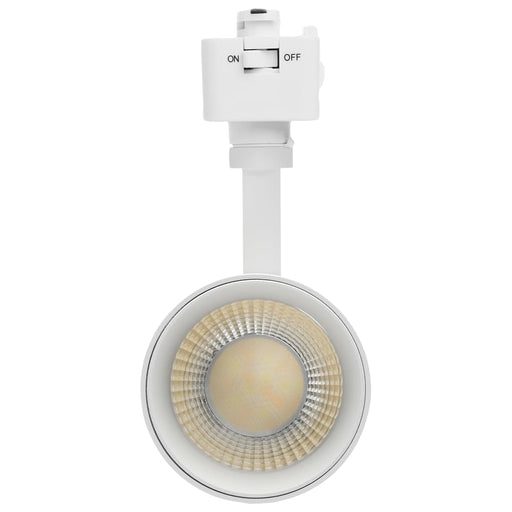 Track Head Nuvo TH5013 20 Watt LED Track Head - 48 Degree Beam Spread - J-Style Track - 5 CCT Selectable - Matte White Finish - J-Style Nuvo