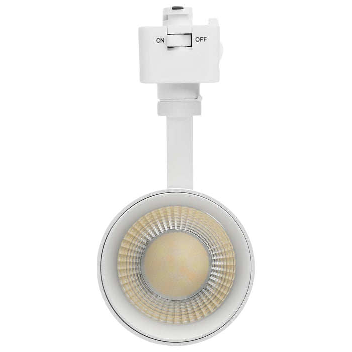 Track Head Nuvo TH5013 20 Watt LED Track Head - 48 Degree Beam Spread - J-Style Track - 5 CCT Selectable - Matte White Finish - J-Style Nuvo