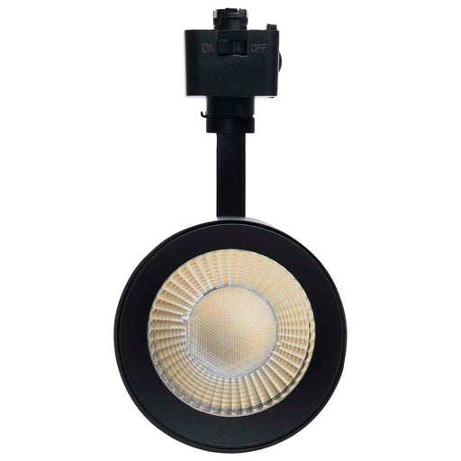 Track Head Nuvo TH5022 30 Watt LED Track Head - 36 Degree Beam Spread - J-Style Track - 5 CCT Selectable - Matte Black Finish - J-Style Nuvo