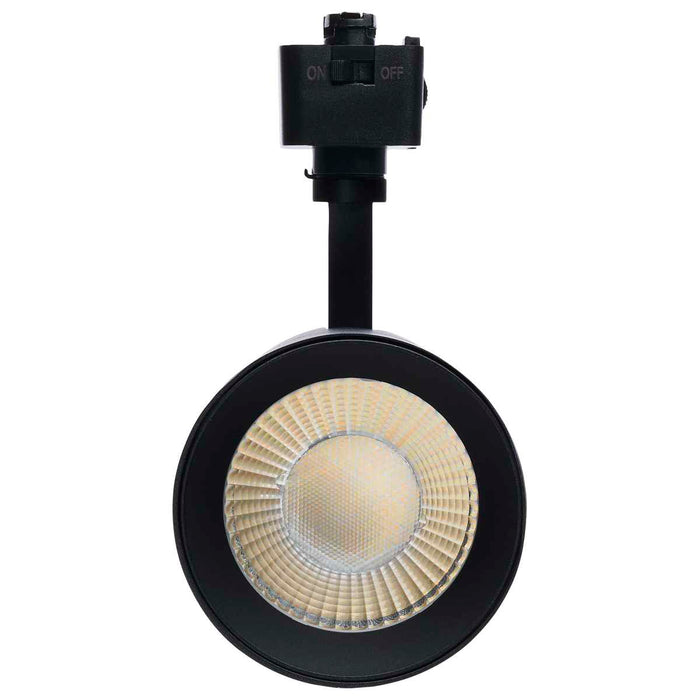 Track Head Nuvo TH5024 30 Watt LED Track Head - 48 Degree Beam Spread - J-Style Track - 5 CCT Selectable - Matte Black Finish - J-Style Nuvo