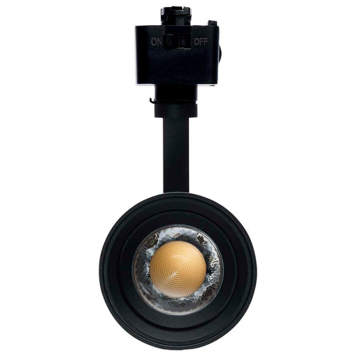 Track Head Nuvo TH5032 15 Watt LED Track Head - J-Style - 20 to 50 Degree Adjustable Beam Spread - CCT Selectable - Matte Black Finish - J-Style Nuvo