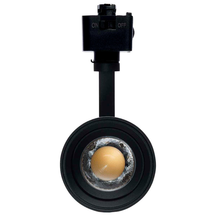 Track Head Nuvo TH5032 15 Watt LED Track Head - J-Style - 20 to 50 Degree Adjustable Beam Spread - CCT Selectable - Matte Black Finish - J-Style Nuvo