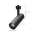 Track Head Nuvo TH5032 15 Watt LED Track Head - J-Style - 20 to 50 Degree Adjustable Beam Spread - CCT Selectable - Matte Black Finish - J-Style Nuvo