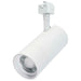 Track Head Nuvo TH5041 30 Watt LED Track Head - J-Style - 20 to 50 Degree Adjustable Beam Spread - CCT Selectable - Matte White Finish - J-Style Nuvo