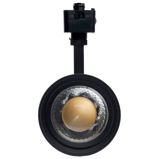 Track Head Nuvo TH5042 30 Watt LED Track Head - J-Style - 20 to 50 Degree Adjustable Beam Spread - CCT Selectable - Matte Black Finish - J-Style Nuvo