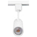 Track Head Nuvo TH601 10 Watt - LED Commercial Track Head - White - Cylinder - 24 Degree Beam Angle - H-Style Nuvo