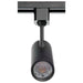 Track Head Nuvo TH602 10 Watt - LED Commercial Track Head - Black - Cylinder - 24 Degree Beam Angle - H-Style Nuvo
