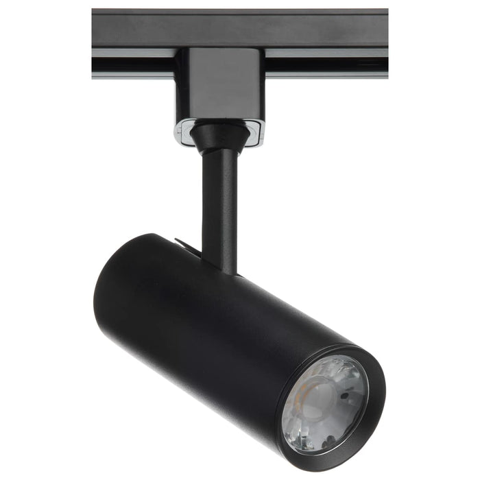 Track Head Nuvo TH602 10 Watt - LED Commercial Track Head - Black - Cylinder - 24 Degree Beam Angle - H-Style Nuvo