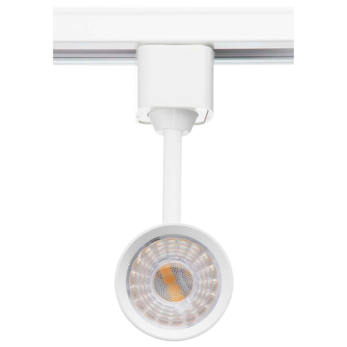 Track Head Nuvo TH603 10 Watt - LED Commercial Track Head - White - Cylinder - 36 Degree Beam Angle - H-Style Nuvo