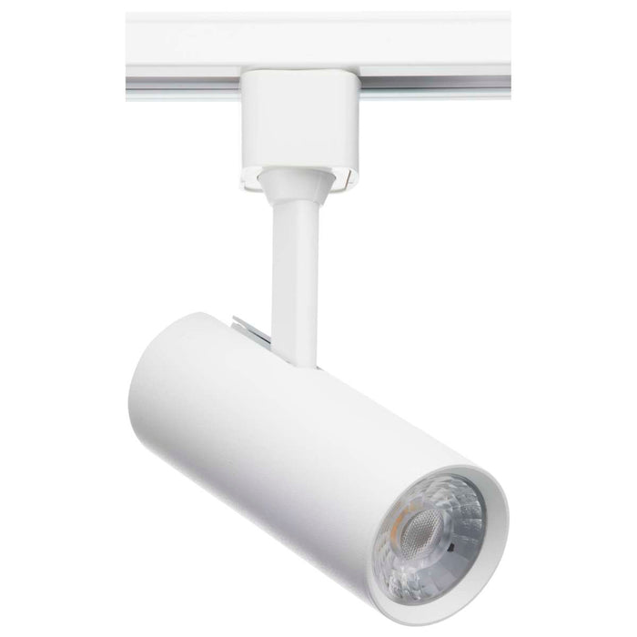 Track Head Nuvo TH603 10 Watt - LED Commercial Track Head - White - Cylinder - 36 Degree Beam Angle - H-Style Nuvo