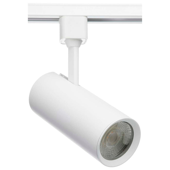 Track Head Nuvo TH611 20 Watt - LED Commercial Track Head - White - Cylinder - 24 Degree Beam Angle - H-Style Nuvo