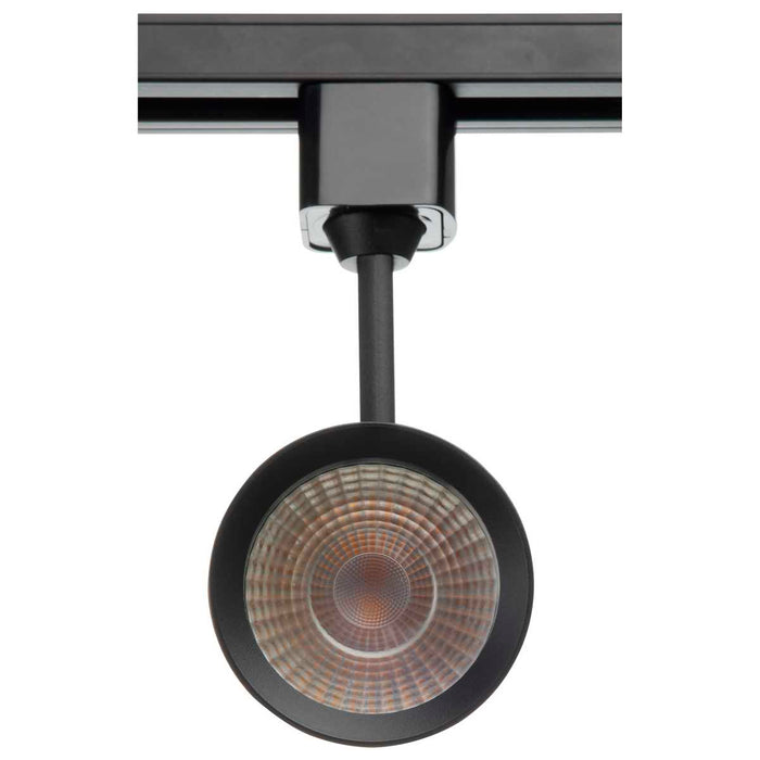 Track Head Nuvo TH612 20 Watt - LED Commercial Track Head - Black - Cylinder - 24 Degree Beam Angle - H-Style Nuvo