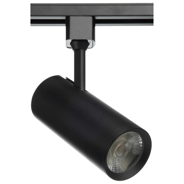 Track Head Nuvo TH612 20 Watt - LED Commercial Track Head - Black - Cylinder - 24 Degree Beam Angle - H-Style Nuvo