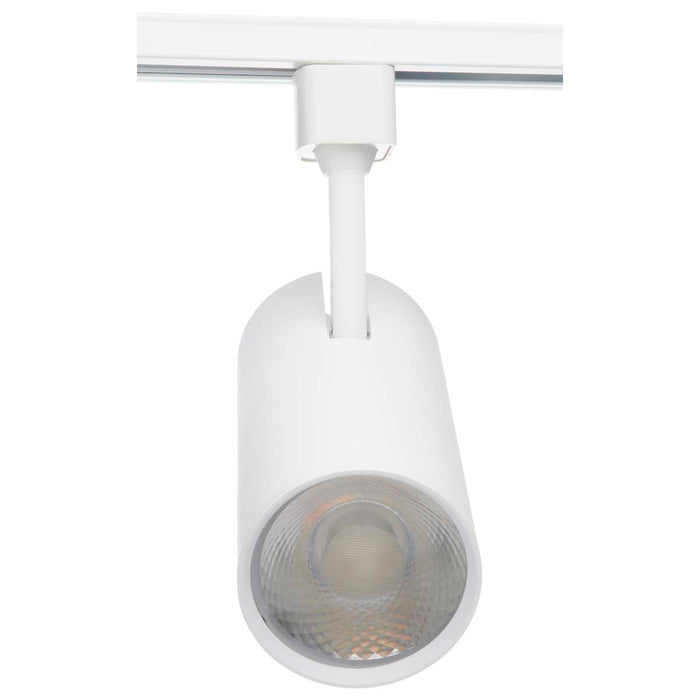 Track Head Nuvo TH621 30 Watt - LED Commercial Track Head - White - Cylinder - 24 Degree Beam Angle - H-Style Nuvo