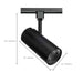 Track Head Nuvo TH622 30 Watt - LED Commercial Track Head - Black - Cylinder - 24 Degree Beam Angle - H-Style Nuvo
