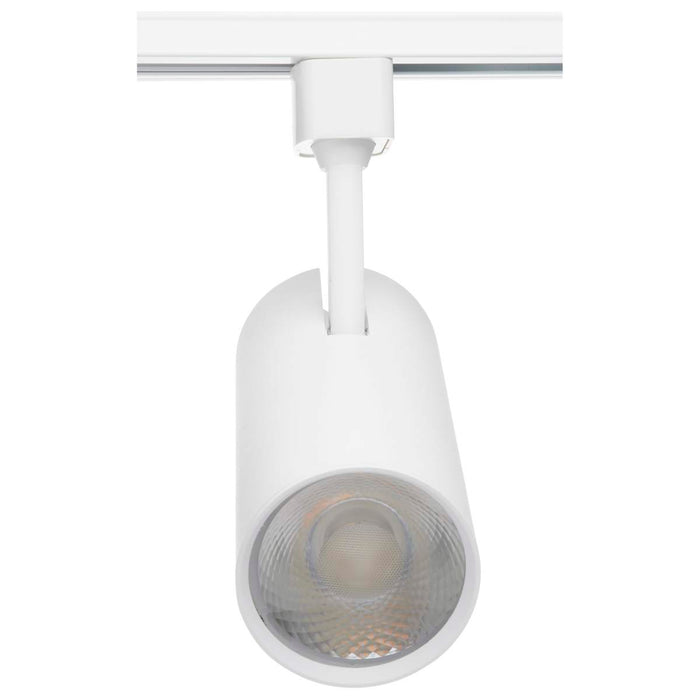 Track Head Nuvo TH623 30 Watt - LED Commercial Track Head - White - Cylinder - 36 Degree Beam Angle - H-Style Nuvo