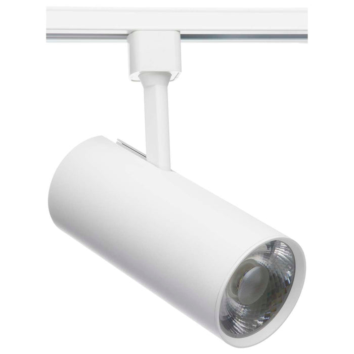 Track Head Nuvo TH623 30 Watt - LED Commercial Track Head - White - Cylinder - 36 Degree Beam Angle - H-Style Nuvo