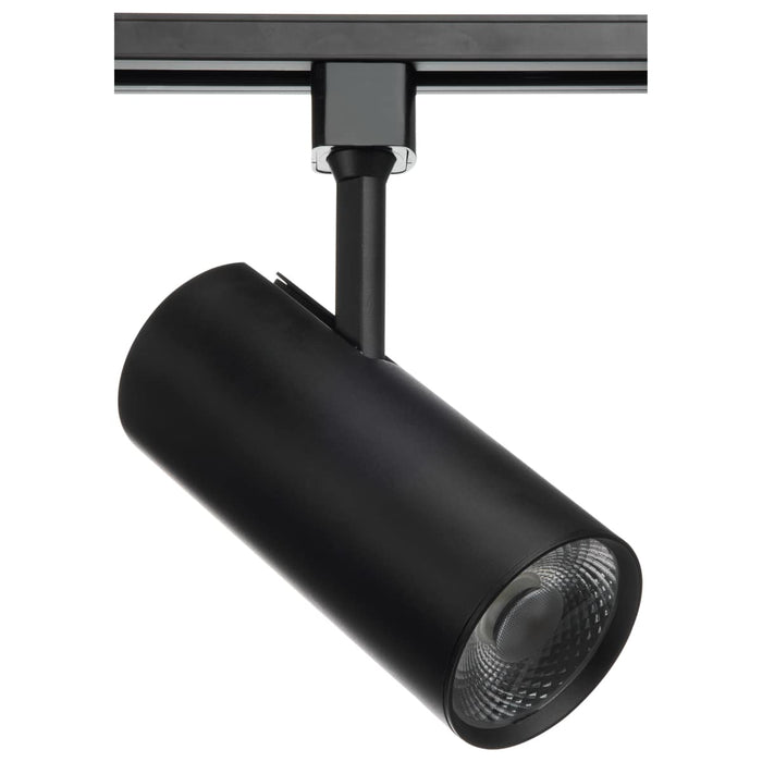 Track Head Nuvo TH624 30 Watt - LED Commercial Track Head - Black - Cylinder - 36 Degree Beam Angle - H-Style Nuvo