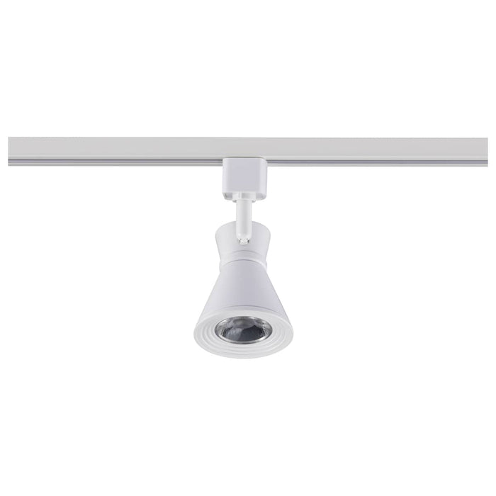 Track Head Nuvo TH632 12 Watt LED Cinch Track Head - 3000K - Matte White Finish - H-Style Nuvo