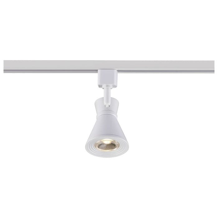 Track Head Nuvo TH632 12 Watt LED Cinch Track Head - 3000K - Matte White Finish - H-Style Nuvo