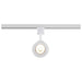 Track Head Nuvo TH632 12 Watt LED Cinch Track Head - 3000K - Matte White Finish - H-Style Nuvo
