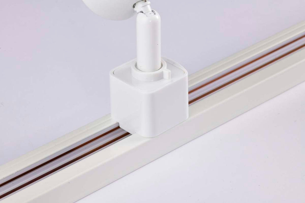 Track Head Nuvo TH632 12 Watt LED Cinch Track Head - 3000K - Matte White Finish - H-Style Nuvo
