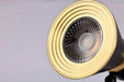 Track Head Nuvo TH633 12 Watt LED Cinch Track Head - 3000K - Matte Black and Brushed Brass Finish - H-Style Nuvo