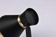 Track Head Nuvo TH633 12 Watt LED Cinch Track Head - 3000K - Matte Black and Brushed Brass Finish - H-Style Nuvo