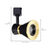 Track Head Nuvo TH633 12 Watt LED Cinch Track Head - 3000K - Matte Black and Brushed Brass Finish - H-Style Nuvo