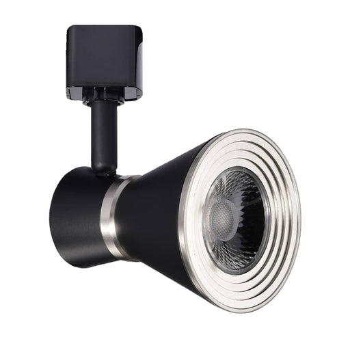 Track Head Nuvo TH634 12 Watt LED Cinch Track Head - 3000K - Matte Black and Brushed Nickel Finish - H-Style Nuvo