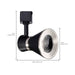 Track Head Nuvo TH634 12 Watt LED Cinch Track Head - 3000K - Matte Black and Brushed Nickel Finish - H-Style Nuvo