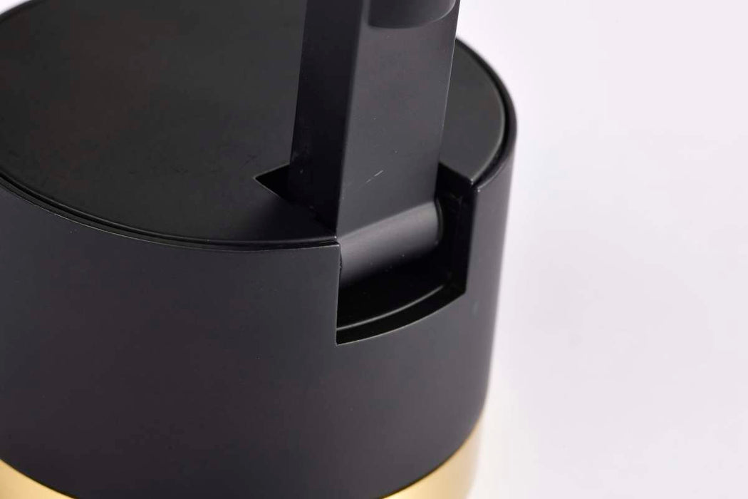 Track Head Nuvo TH635 12 Watt LED Track Head - Round - 3000K - Matte Black and Brushed Brass Finish - H-Style Nuvo