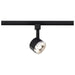 Track Head Nuvo TH636 12 Watt LED Track Head - Round - 3000K - Matte Black and Brushed Nickel Finish - H-Style Nuvo
