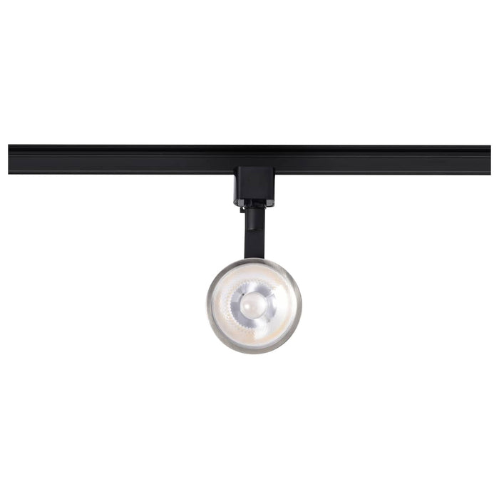 Track Head Nuvo TH636 12 Watt LED Track Head - Round - 3000K - Matte Black and Brushed Nickel Finish - H-Style Nuvo