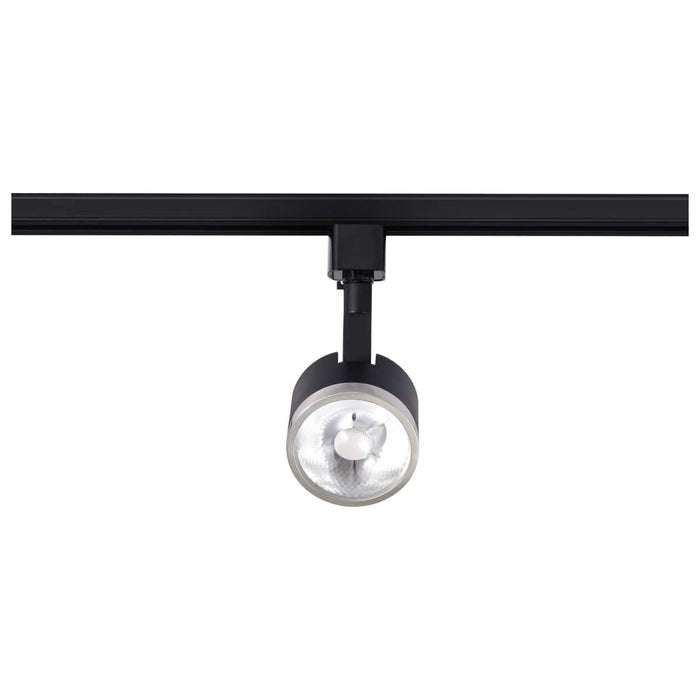 Track Head Nuvo TH636 12 Watt LED Track Head - Round - 3000K - Matte Black and Brushed Nickel Finish - H-Style Nuvo