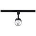 Track Head Nuvo TH636 12 Watt LED Track Head - Round - 3000K - Matte Black and Brushed Nickel Finish - H-Style Nuvo