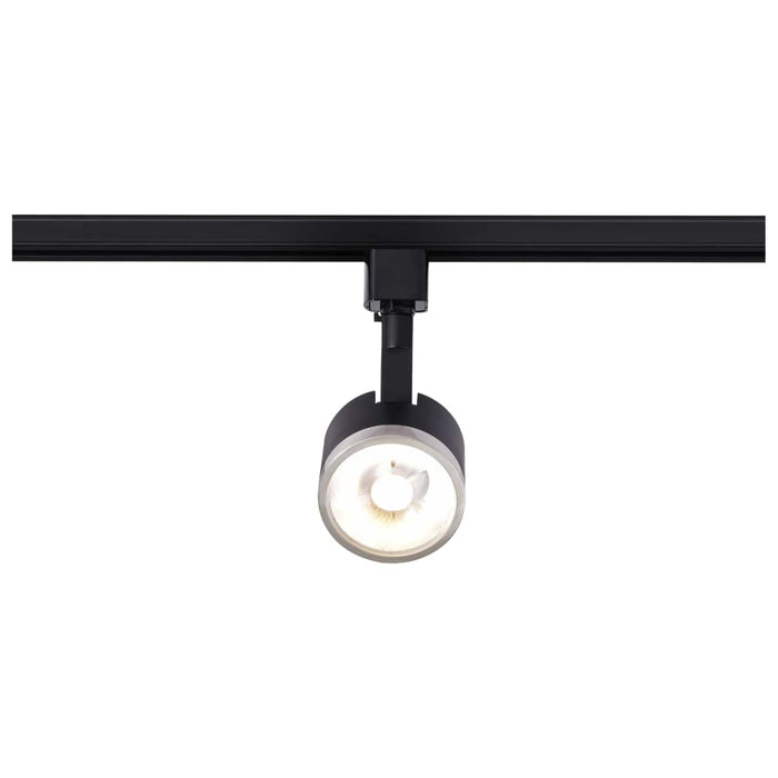 Track Head Nuvo TH636 12 Watt LED Track Head - Round - 3000K - Matte Black and Brushed Nickel Finish - H-Style Nuvo