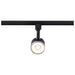 Track Head Nuvo TH636 12 Watt LED Track Head - Round - 3000K - Matte Black and Brushed Nickel Finish - H-Style Nuvo