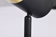 Track Head Nuvo TH637 12 Watt LED Small Cylindrical Track Head - 3000K - Matte Black and Brushed Brass Finish - H-Style Nuvo
