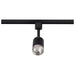 Track Head Nuvo TH638 12 Watt LED Small Cylindrical Track Head - 3000K - Matte Black and Brushed Nickel Finish - H-Style Nuvo