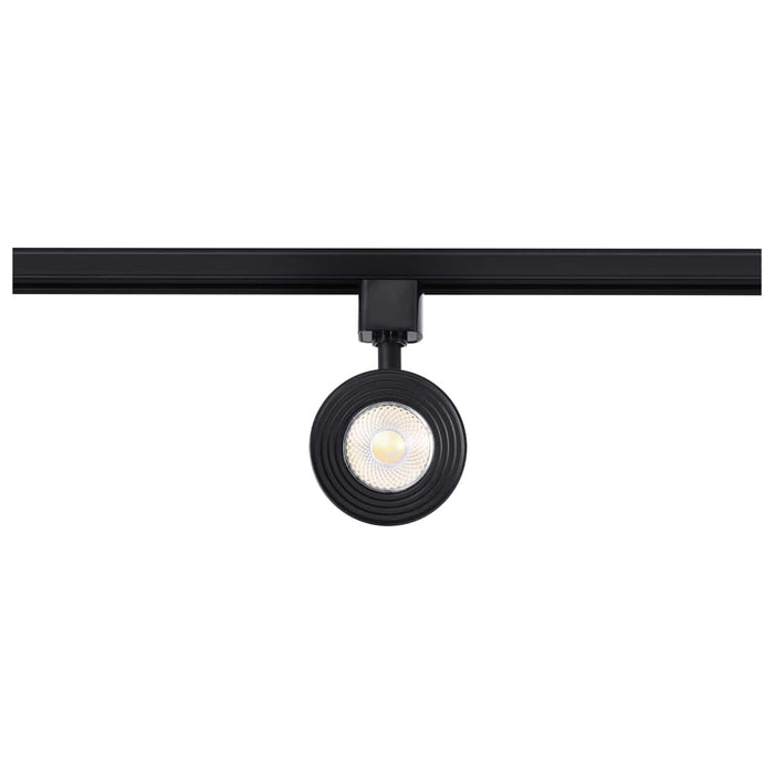 Track Head Nuvo TH641 12 Watt LED Cinch Track Head - 3000K - Matte Black Finish - H-Style Nuvo