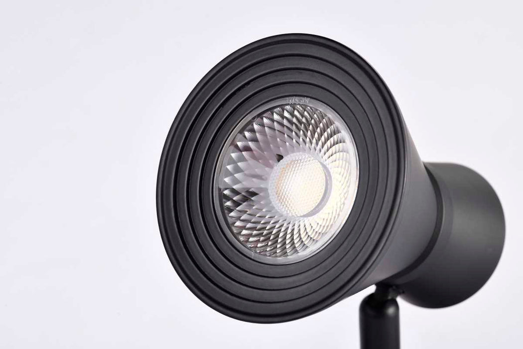 Track Head Nuvo TH641 12 Watt LED Cinch Track Head - 3000K - Matte Black Finish - H-Style Nuvo