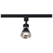 Track Head Nuvo TH644 12 Watt LED Cinch Track Head - 3000K - Matte Black and Brushed Nickel Finish - H-Style Nuvo